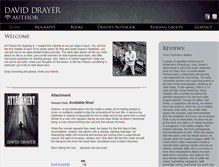 Tablet Screenshot of daviddrayer.com